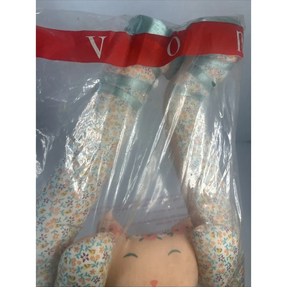 Vintage 1988 Avon Katerina Ballerina Cat Kitten Draft Door Stopper Read